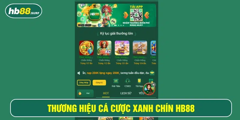 Nhà cái HB88 với 5 năm kinh nghiệm trong lĩnh vực cá cược